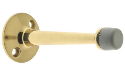 Solid Brass Baseboard Stop