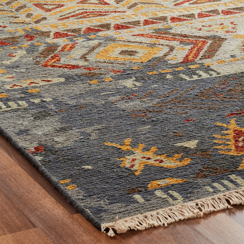 Zahara Flatweave Area Rug, Rectangle 10' x 14'