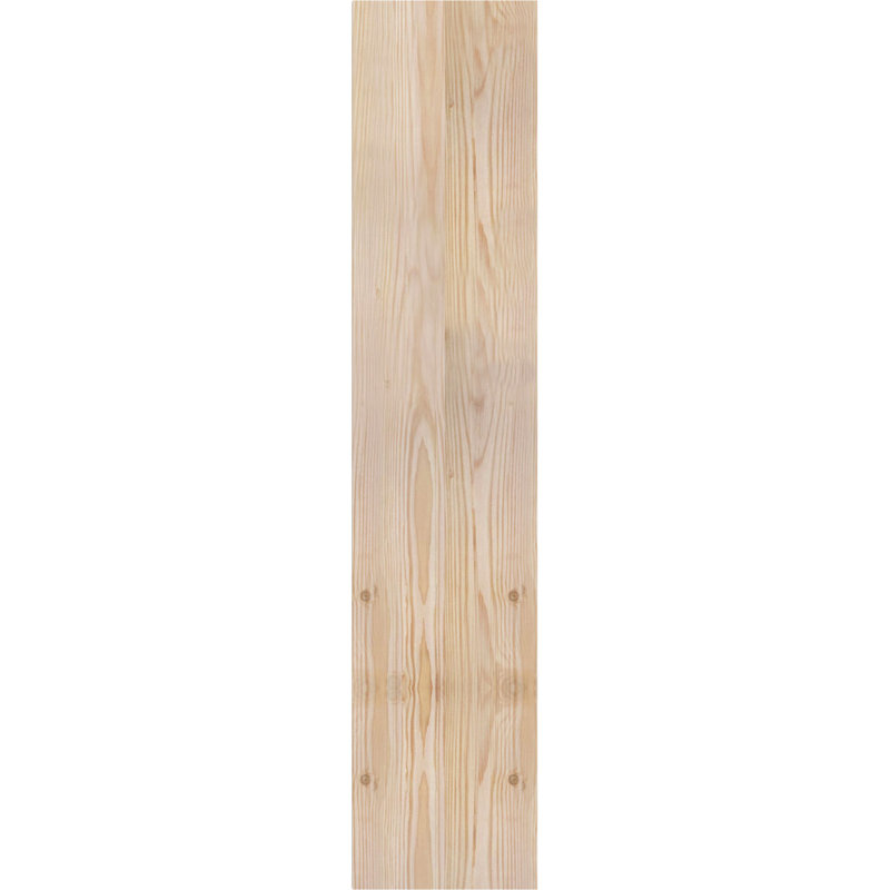 Artisan traditionnel en bois rustique, Sapin Douglas de 7 1/2 po (lisse), P 30 po x H 36 po