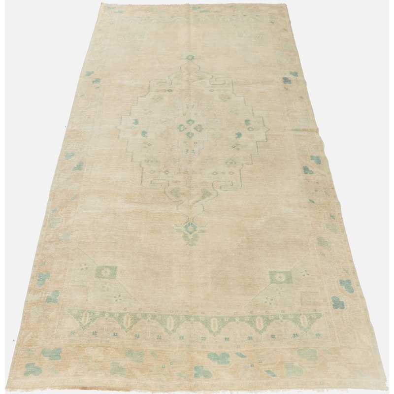 One-of-a-Kind 4'8" X 9'5" Hand Knotted Area Rug