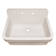 Fireclay 30" x 22" Drop-in Sink with 2 Faucet Holes on Backsplash