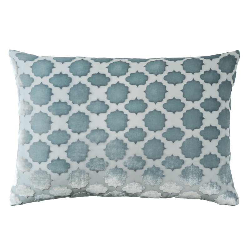 Lumbar Pillow Cover & Insert, 14" x 20", Evergreen, Down Blend