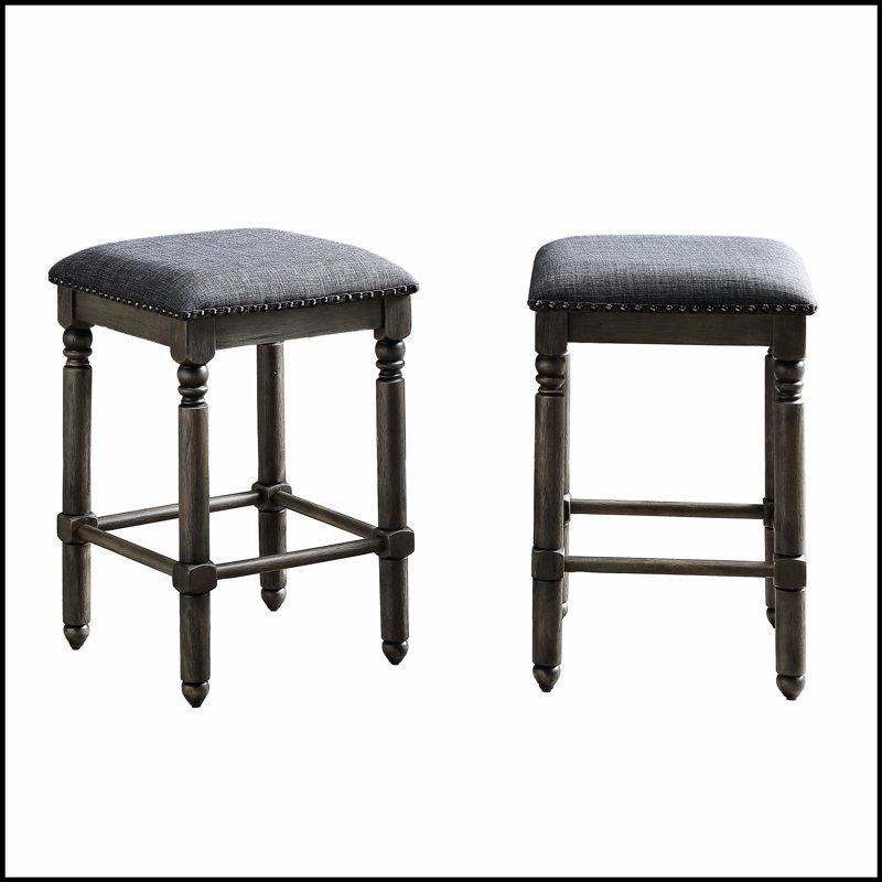 Tabouret pivotant à hauteur de comptoir en bois Arnhem, ensemble de 2, durable et élégant pour les espaces de salle à manger modernes