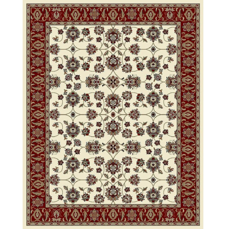 Tapis ivoire en laine Falkner, Tapis de couloir 2 pi x 8 pi