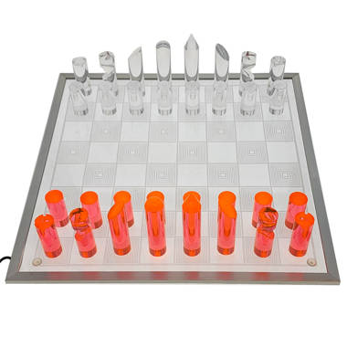 Cole & Grey 2 Player Metal Chess