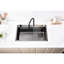 Lavabo à cascade avec évier pour cuisine en acier inoxydable 304 304