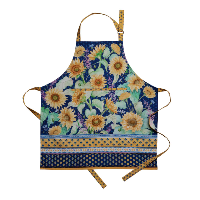 Tablier pour femme avec poche 100% coton 27,50 po x 31,50 po Maison d'Hermine