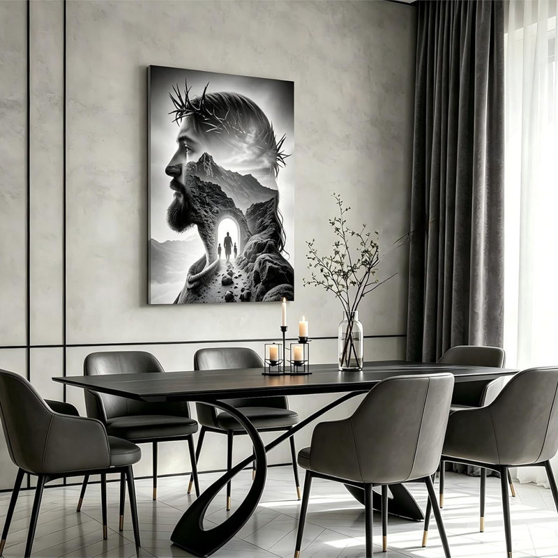 1 Piece Wrapped Canvas Wall Art