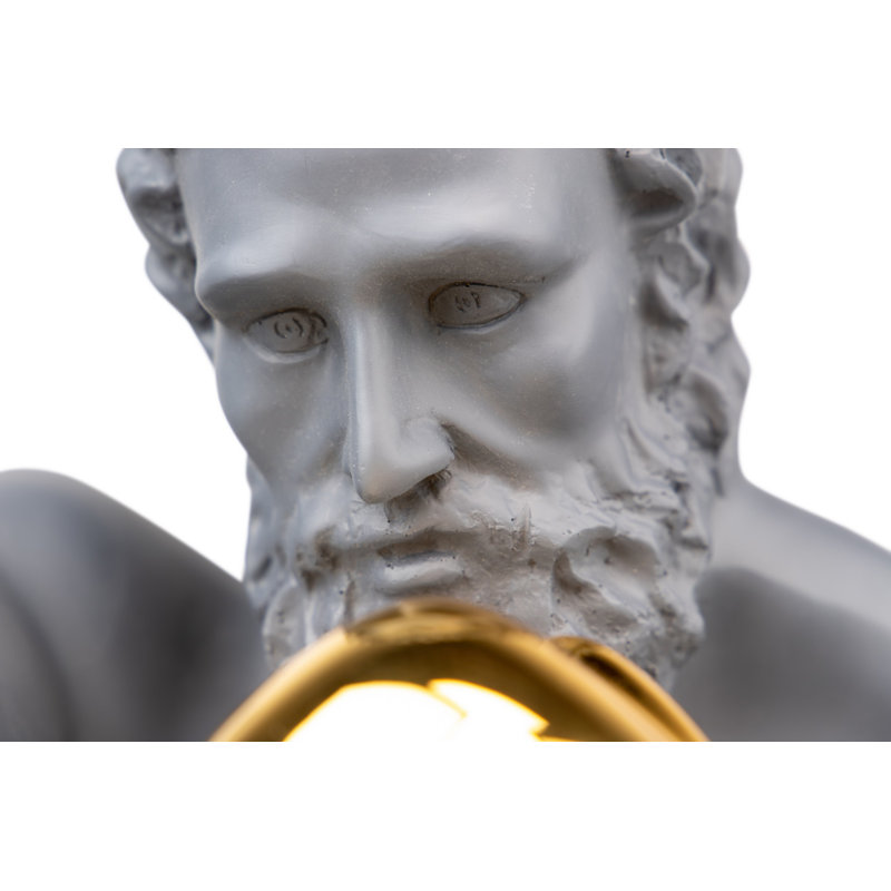 Animals Bust, Gray/Gold