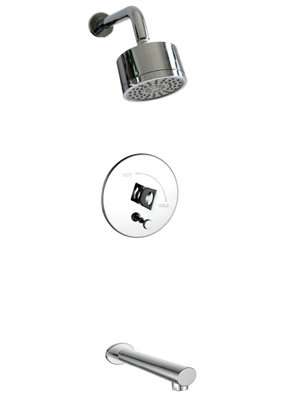 Fresh Thermostatic Tub and Shower Faucet