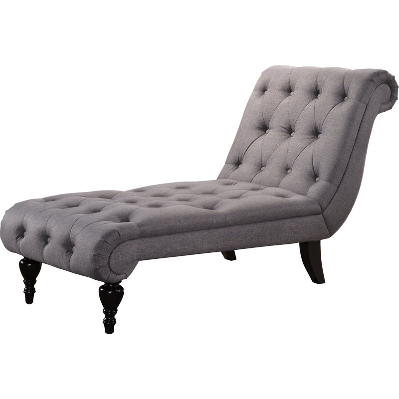 Chaise longue Colegrove, Gris