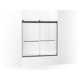 Levity 59.63" x 59.75" Bypass Bath Door with CleanCoat® Technology