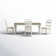 Bale - Person Extendable Four Leg Dining Set