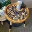 Handmade Elite Tray Top End Table
