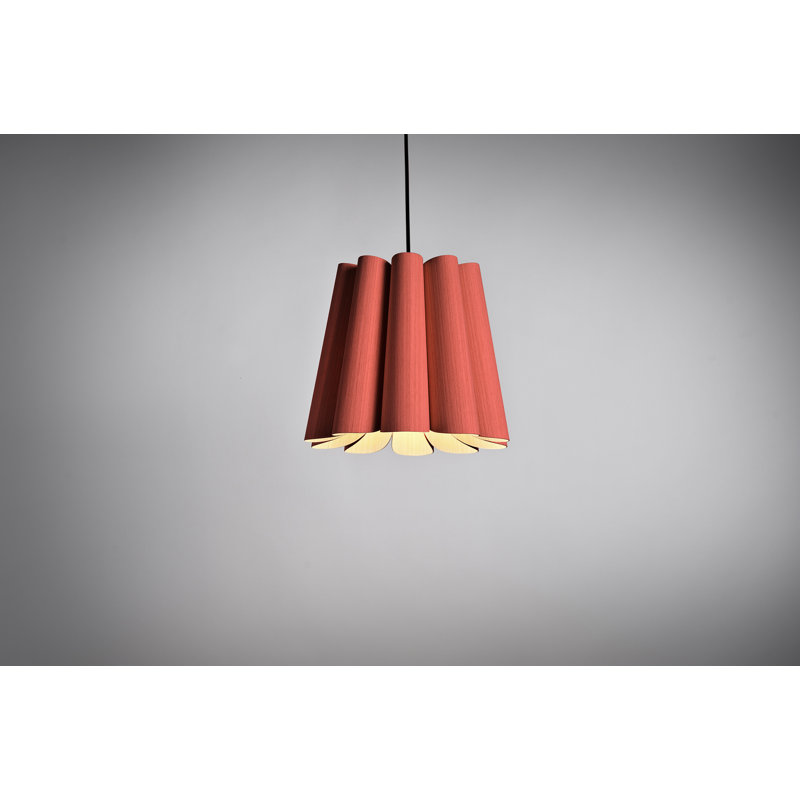 Renata 56 Long Pendant, Red