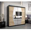Daucourt 3 Door Sliding Wardrobe-71486064-88250155