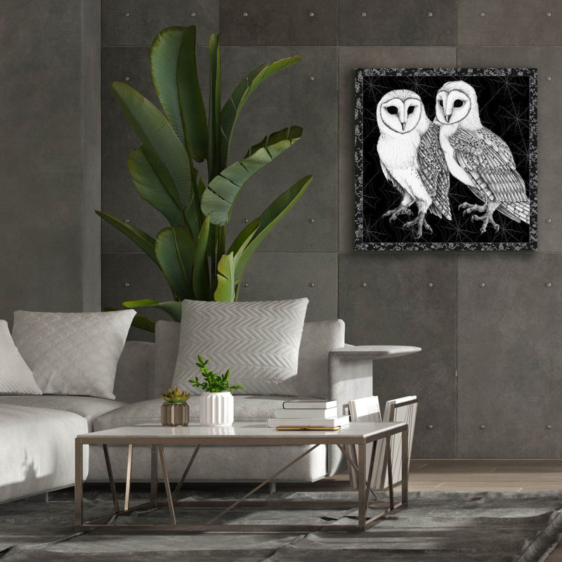 «Arsenic and Old Lace Bw No Words 4» par Wild Apple Portfolio, art mural sur toile, 37 po x 37 po, H 37 po x l 37 po