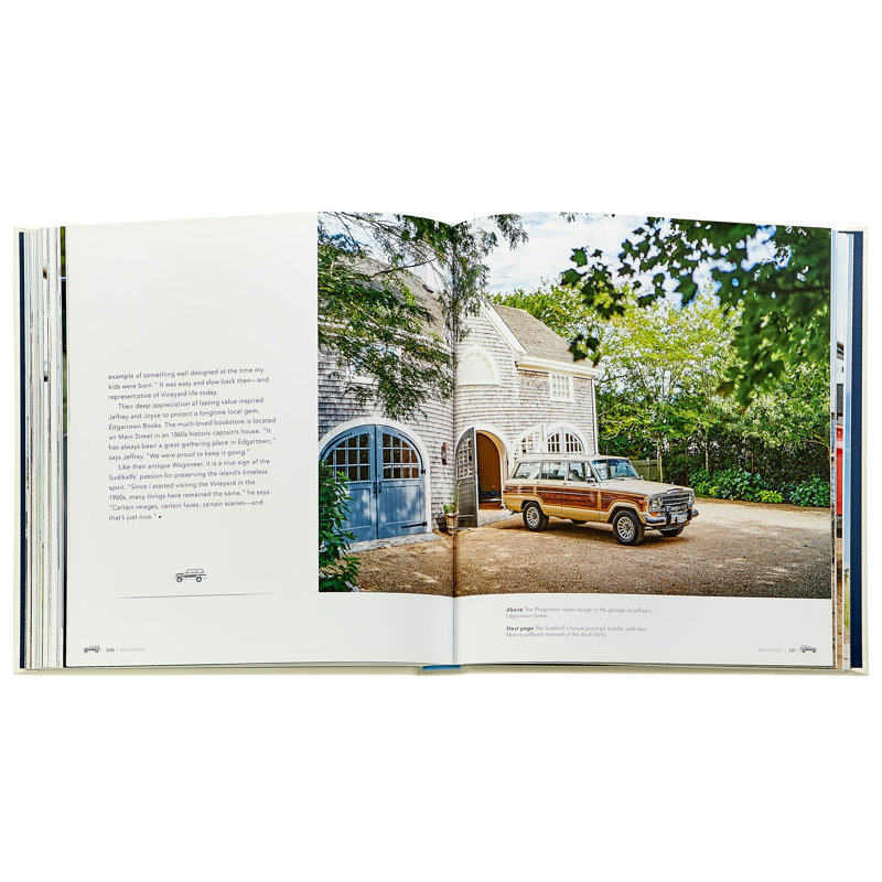 Beach Rides Leather Bound Book