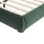 Lit tapissier en tissu de style crème, lit double simple pour chambre moderne-2052332703