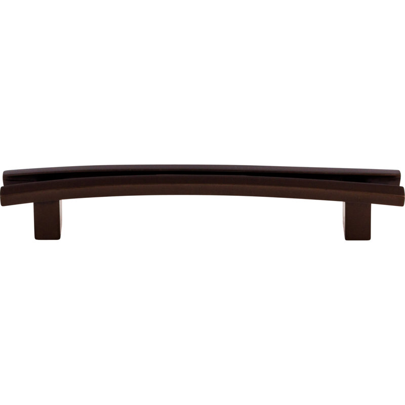 Flared 5" Center to Center Bar pull, Oiled Rubbed Bronze