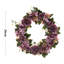 Handcrafted Faux Peony Polyester 34cm Wreath-60234900