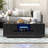 Modern High Glossy Rectangle Coffee Table-863113142