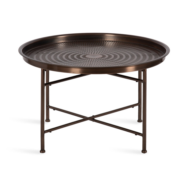 Table basse d'extérieur en métal Mahdavi