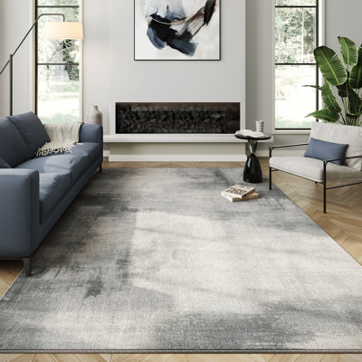 Abstract Shag 200cm X 300cm Area Rug