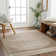 Skandi Boho Rug Brown/Ivory