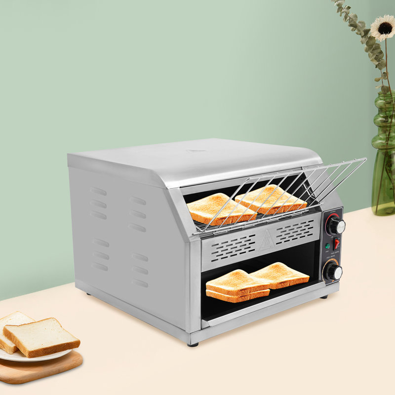 Commercial Conveyor Toaster For Cafes,Buffets, Restaurants And Coffee(18.31*16.42*15.28In)