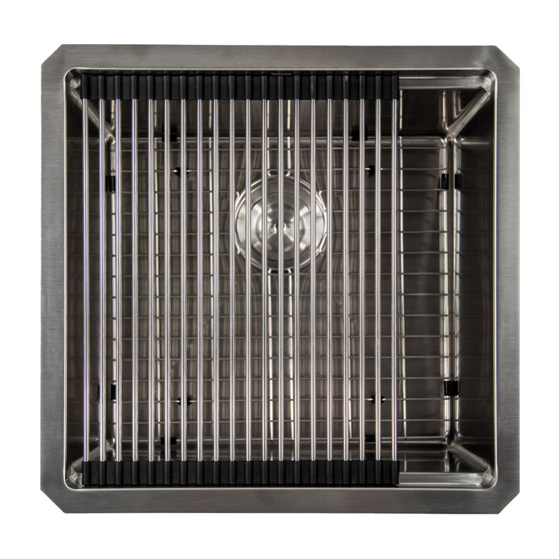 Pro Series 19'' L Stainless Steel Single Basin Kitchen Sink