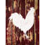 Impression de coq sur toile
