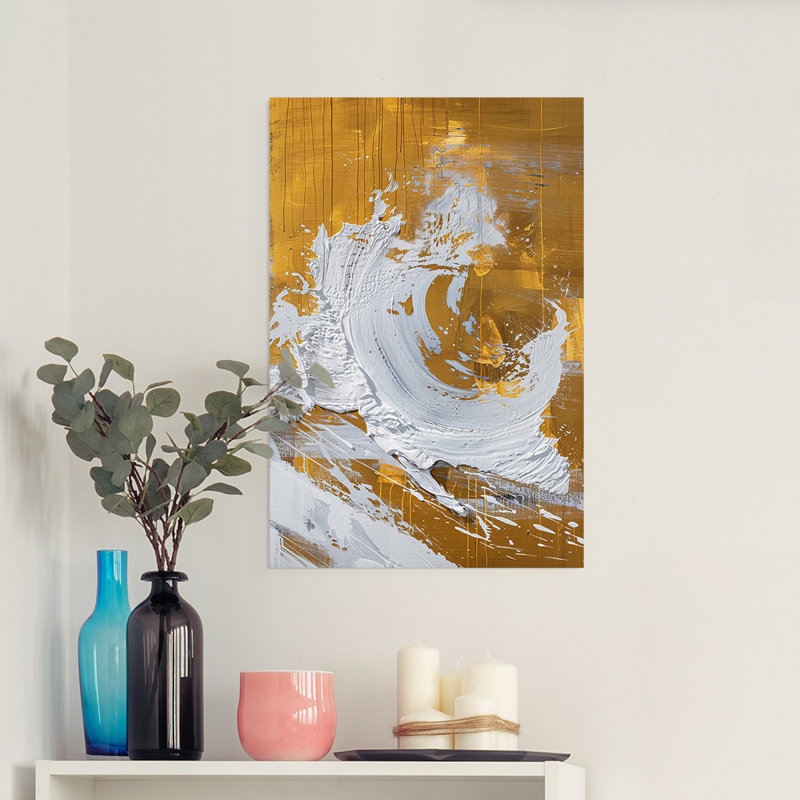 Série ABSTRACT CDxxxi III - Impression sur toile seulement - non encadrée, H 60 po x l 40 po