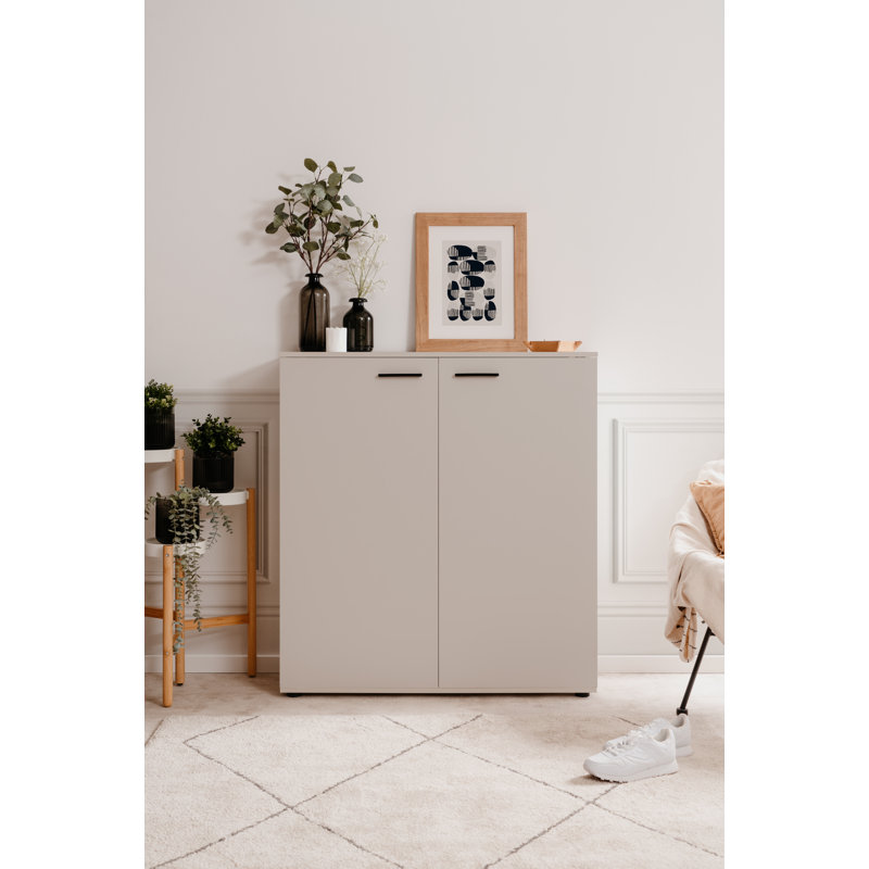 24 Pair Shoe Storage Cabinet, in Grey