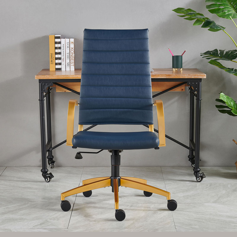 Fauteuil de direction Ramiro, Bleu
