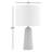 Hansedt 1-Light Concrete Table Lamp with Linen Shade-106898432
