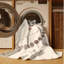 Tapis beige lavable à la machine Melton-703132398