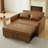 51.57" Convertible Sleeper Bed, Adjustable Oversized Armchair with Three USB Ports for Small Space-285363235