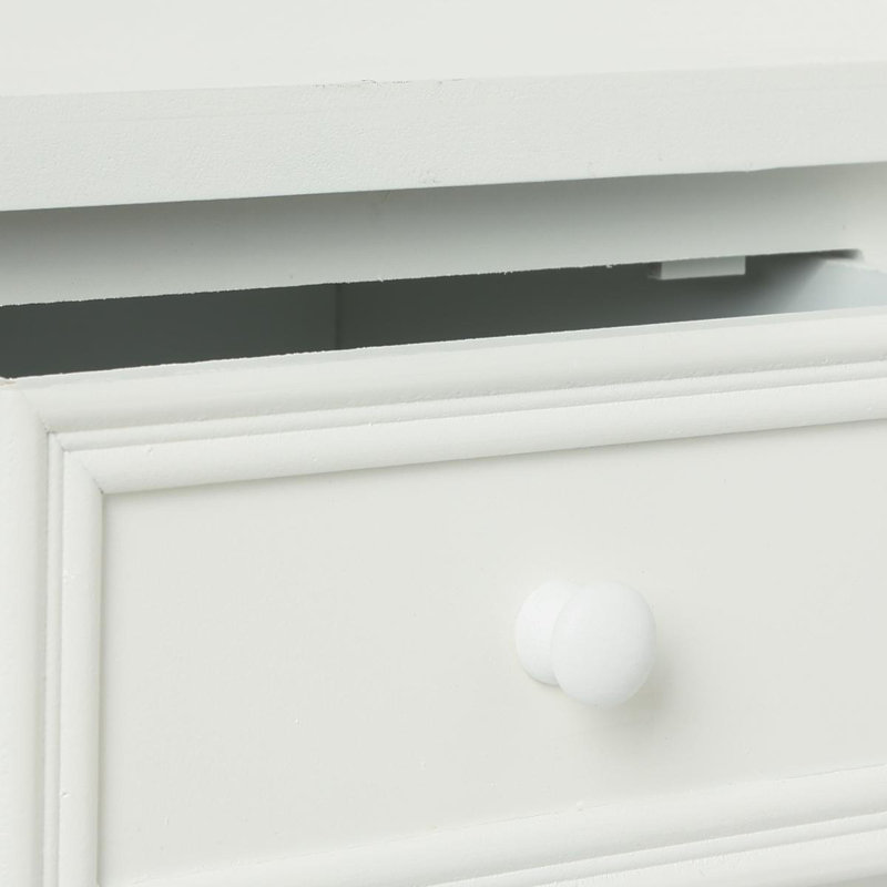 Jackeline 80cm Console Table, White