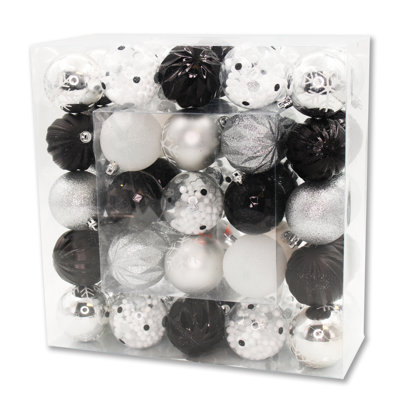 Arctic 50 Piece Assorted Ball Ornament Set
