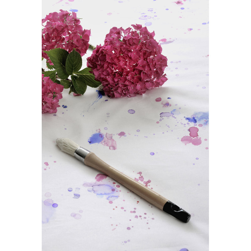Arty Percale Flat Sheet, Queen
