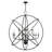 Lesperance 12 - Light Dimmable Globe Chandelier-200586039