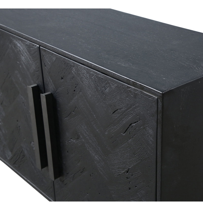 77'' Wide Mango Solid Wood Sideboard