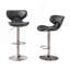 Ensemble de 2 tabourets de bar Upholstery Airlift-1998560903