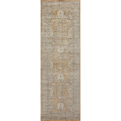 Chris Loves Julia x Loloi Rosemarie Gold Sand Rug