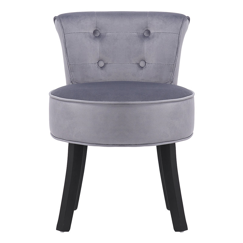 Manufactured Wood Accent Stool, Grey