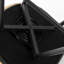 Swivel Upholstered Counter Stool with Metal Frame-2077540170