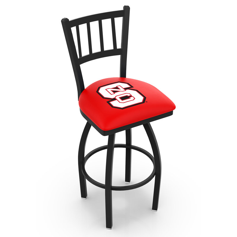NCAA Swivel 25" Counter Stool, North Carolina State Wolfpack, 25" Height