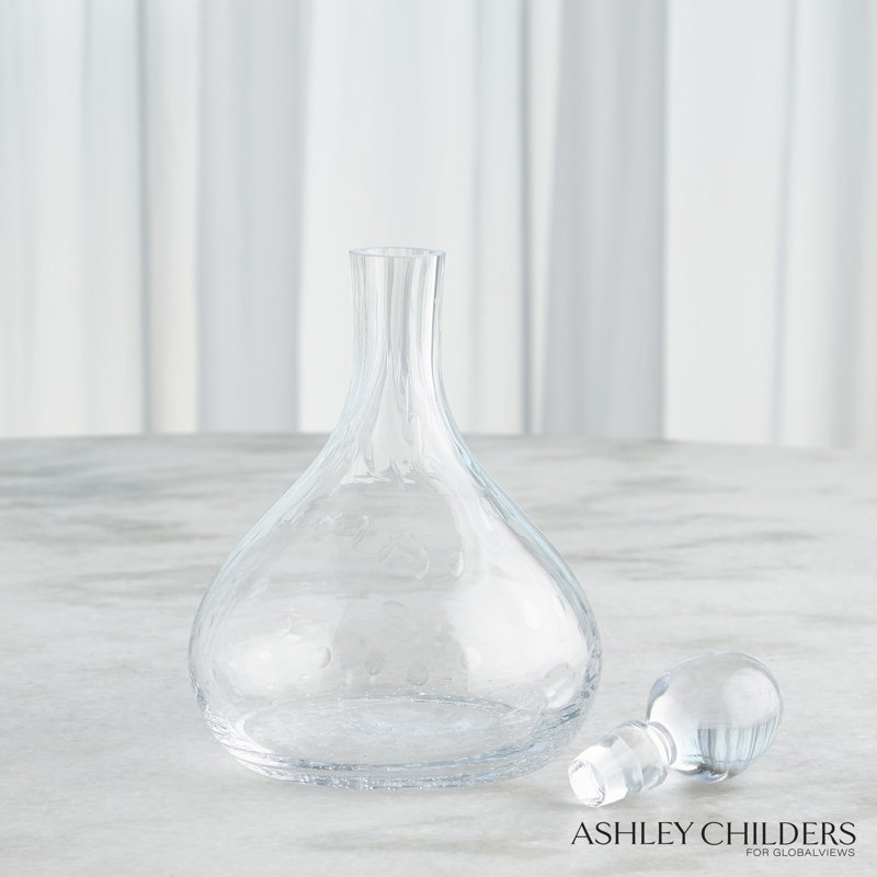 Hamish Decanter-Clear Seeded, Clear