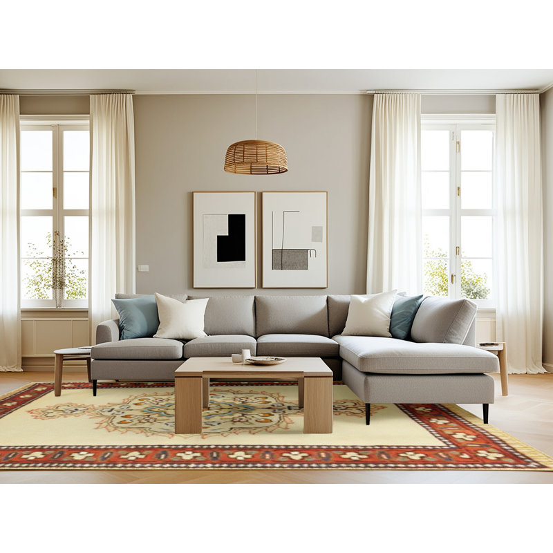 Oriental Indoor Rug, Rectangle 8' x 12'